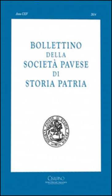 Bollettino della Società pavese di storia patria