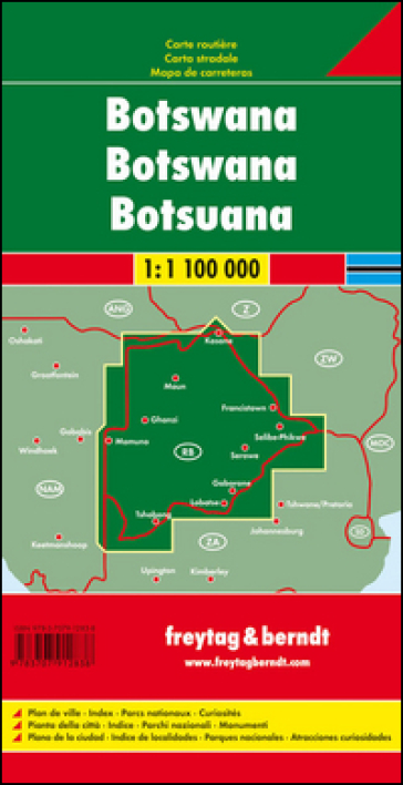 Botswana 1:1.100.000