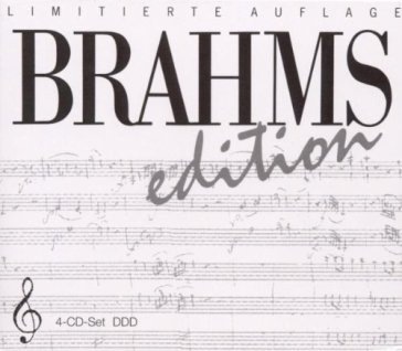 Brahms edition/4cd box - Johannes Brahms