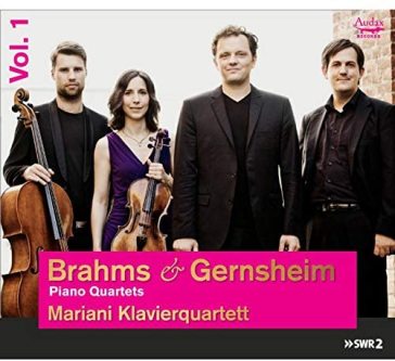 Brahms & gernsheim piano quartets - Mariani Klavierquart