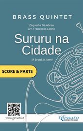 Brass Quintet sheet music: Sururu na Cidade (score & parts)