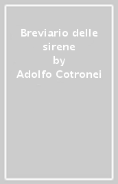 Breviario delle sirene