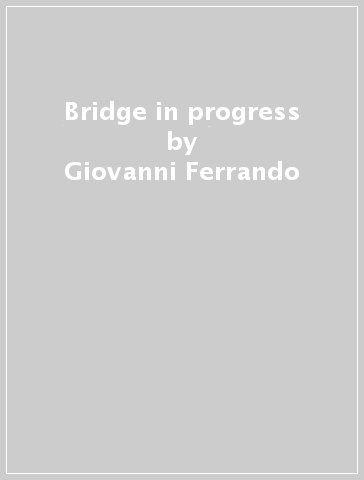 Bridge in progress - Giovanni Ferrando