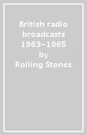 British radio broadcasts 1963-1965