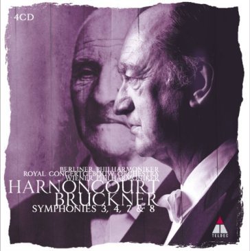 Bruckner: syms 3 nowak, 4, 7, - Nikolaus Harnoncourt