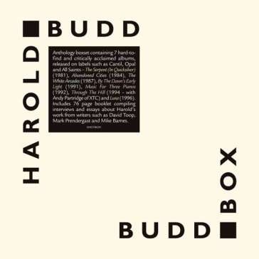 Budd box-7 cd - Harold Budd