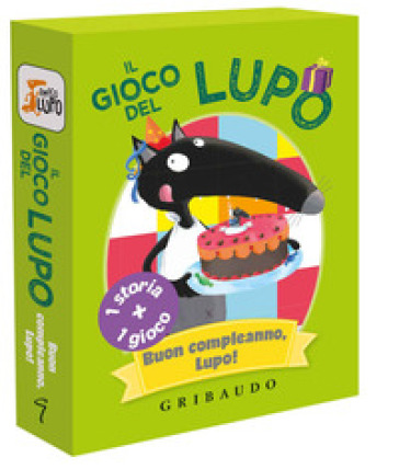 Buon compleanno, Lupo! Il gioco del lupo. Ediz. a colori. Con Carte - Orianne Lallemand