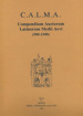 C.A.L.M.A. Compendium auctorum latinorum Medii Aevi (500-1500). Testo italiano e latino. Ediz. bilingue. 6/2: Hieronymus de Praga magister. Hortensius Landus