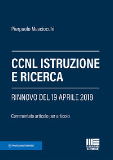 CCNL istruzione e ricerca - Pierpaolo Masciocchi