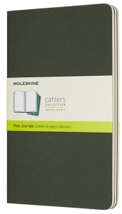 Cahier Jnls Lg Pla Myrtle Grn