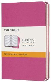 Cahier Jnls Pk Rul Kinetic Pink