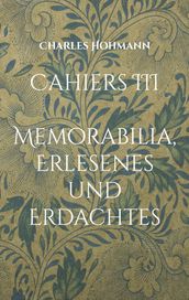 Cahiers III