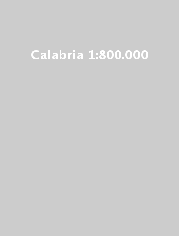 Calabria 1:800.000
