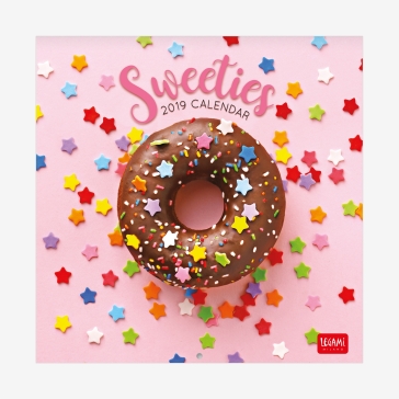 Calendar 2019 - 18X18 Cm Sweeties