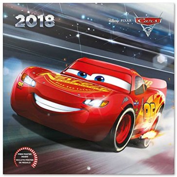 Calendario 2018 30X30 Cars 3