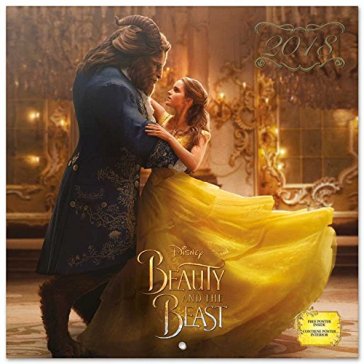 Calendario 2018 30X30 The Beauty & The Beast Movie