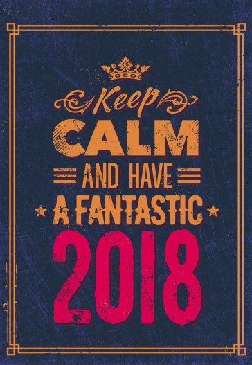 Calendario 2018 Keep Calm