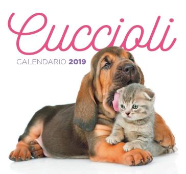 Calendario Cuccioli Desk 2019