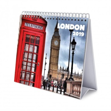 Calendario Da Tavola Deluxe 2019 London