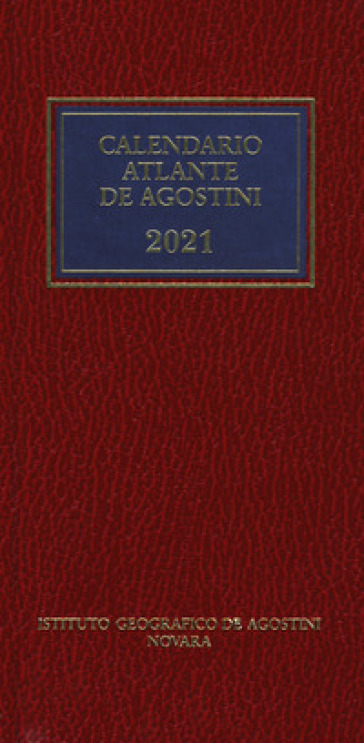 Calendario atlante De Agostini 2021. Con applicazione online