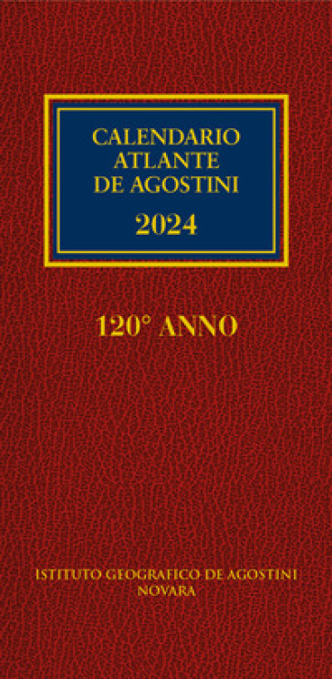 Calendario atlante De Agostini 2024