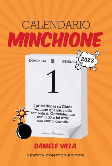 Calendario minchione 2023 - Daniele Villa