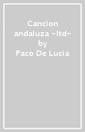 Cancion andaluza -ltd-