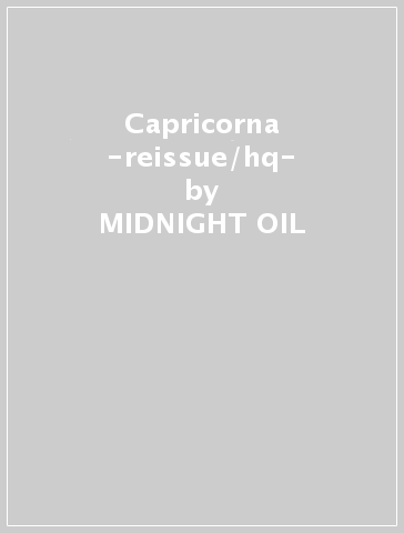 Capricorna -reissue/hq- - MIDNIGHT OIL