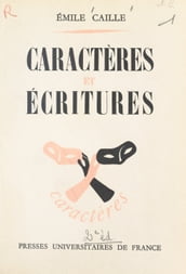 Caractères et écritures