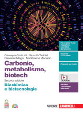 Carbonio, metabolismo, biotech. Biochimica e biotecnologie. Per le Scuole superiori. Con Contenuto digitale (fornito elettronicamente)