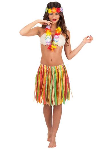 Carnival Toys 4741: Set Hawaii (Collana,Frontalino, Gonna L.Cm. 45 Ca.)
