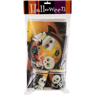 Carnival Toys 7724: Set Tavola Halloween X 6 In Busta C/Cav.