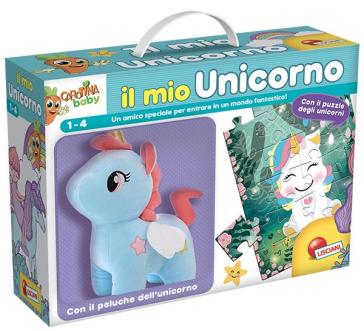 Carotina Baby Unicorno Peluche + Mega Puzzle