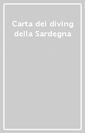 Carta dei diving della Sardegna