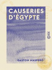 Causeries d Égypte