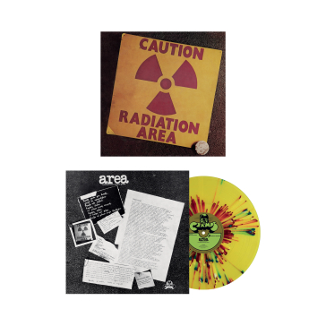 Caution radiation area (vinyl yellow spl - Area