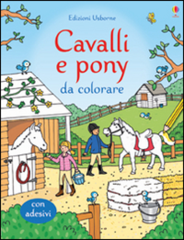 Cavalli e pony da colorare - Jessica Greenwell - Rebecca Finn