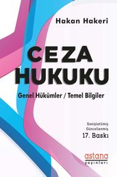 Ceza Hukuku Genel Hükümler 17. Bask