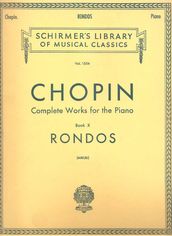 Chopin Complete Works For The Piano Book X Rondos Vol. 1554