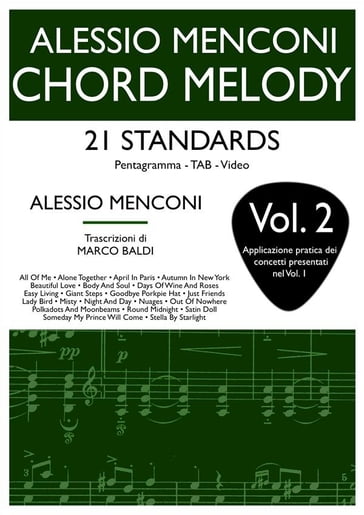 Chord Melody - Vol. 2 - Alessio Menconi - Marco Baldi
