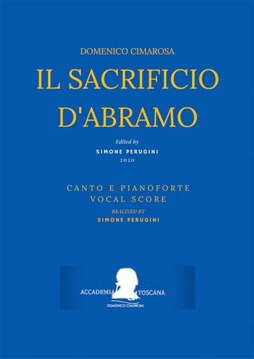 Cimarosa: Il sacrificio d'Abramo - Domenico Cimarosa (Simone Perugini - a cura di)