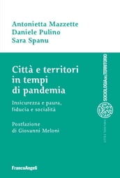 Città e territori in tempi di pandemia