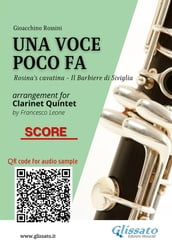 Clarinet Quintet score of 
