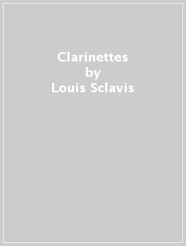 Clarinettes - Louis Sclavis