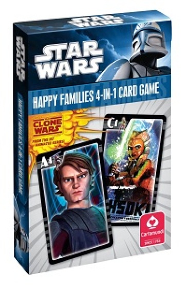 Clone Wars GIOCO DEL QUARTETTO 4 in 1 - +4 anni