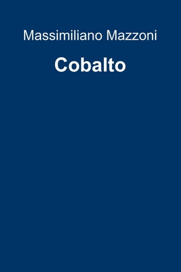 Cobalto - Massimiliano Mazzoni