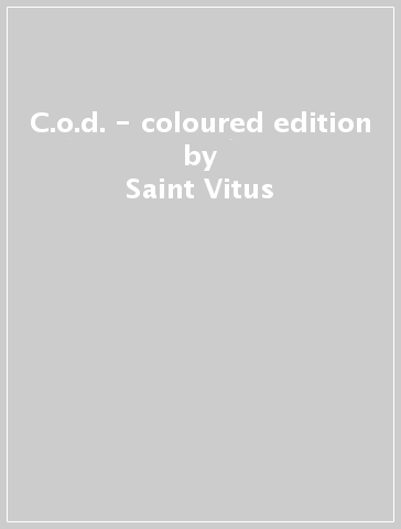 C.o.d. - coloured edition - Saint Vitus