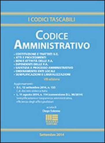 Codice amministrativo - Diego Solenne