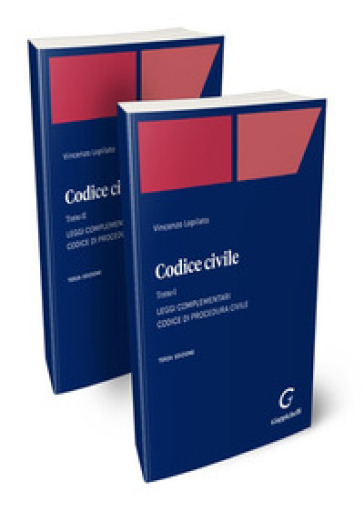 Codice civile 2023. Leggi complementari-Codice di procedura civile - Vincenzo Lopilato