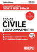 Codice civile e leggi complementari 2023. Editio minor